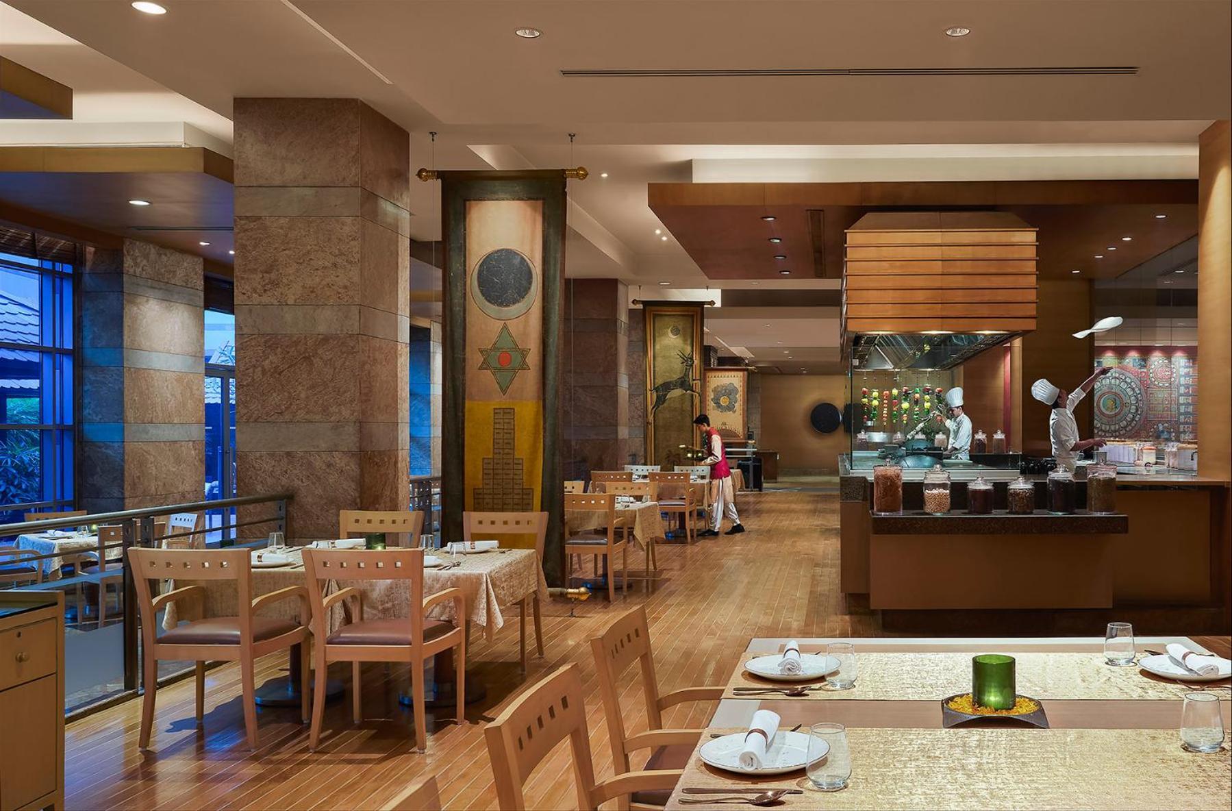 Grand Hyatt Mumbai Hotel And Residences Exterior foto The restaurant